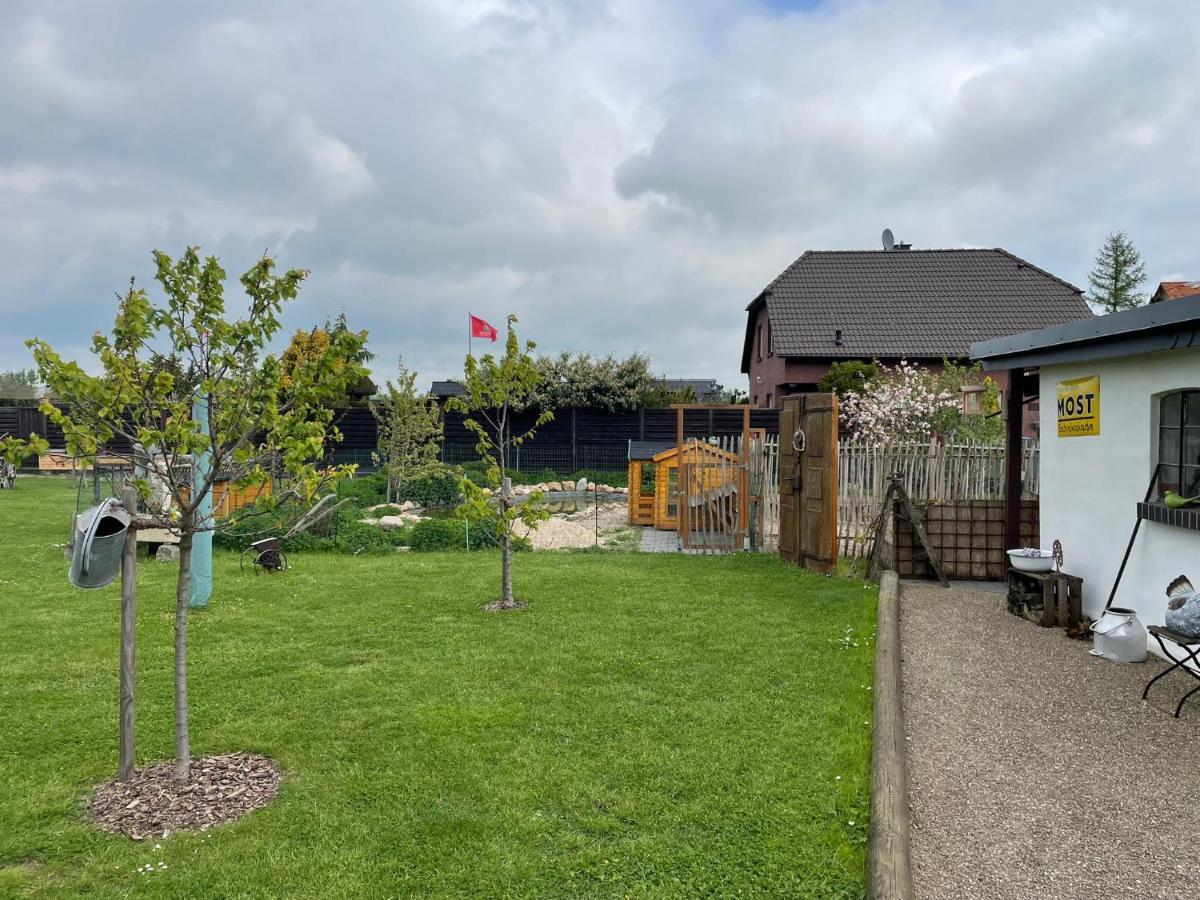 Pension Landhaus An Der Saale Бернбург Екстериор снимка
